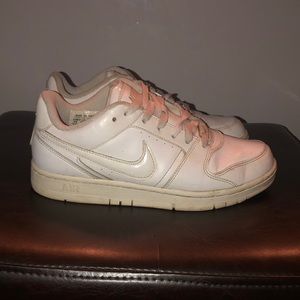 White nike Air Force sneakers